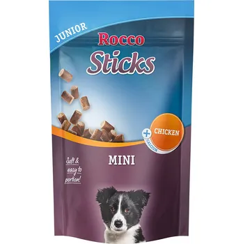 Pamlsek pro psa 70g Rocco Sticks Mini - Junior: kuřecí