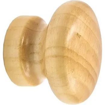 357 knopek borovice lak. (Madlo úchytka kování na zásuvky pro šuplík )