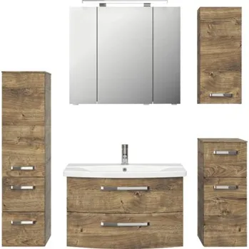 Koupelnový nábytek Koupelnová sestava Pelipal xpressline 4010 144 cm dub ribbeck 4010.0806112690