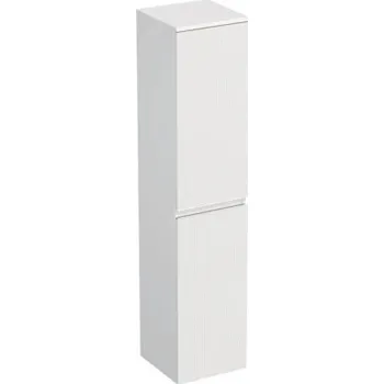 Koupelnový nábytek Koupelnová skříňka vysoká Intedoor TRENTA bílá matná 35 x 161,8 x 35 cm TRE SV 35 P K W A8916