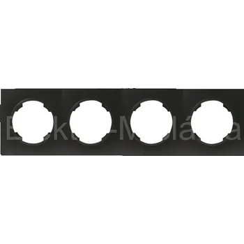 SEU1004B 4rám černá SOUL hranaté DPM