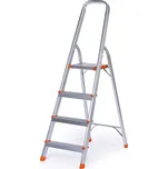 B2B Partner Jednostranné hliníkové schůdky, 1x4 stupně, výška 0,85 m