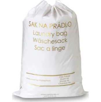 Koš na prádlo Sak na prádlo bílý, PELD, 380x540x0,03mm (bal 100ks)