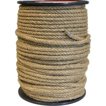 Lano 100 m Lano Lanex S01014 10 mm, J/PP, konopné, pevnosť 622 kg, bal. 100 m