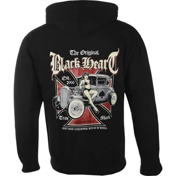 Pánská mikina mikina s kapucí pánské - Barbara - BLACK HEART - 17512 - XL