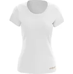 Dámské funkční tričko SPORTY krátký rukáv bílá Bamboo Ultra CLASSIC - Bílá / M