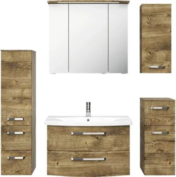 Koupelnový nábytek Koupelnová sestava Pelipal xpressline 4010 144 cm dub ribbeck 4010.0806111690