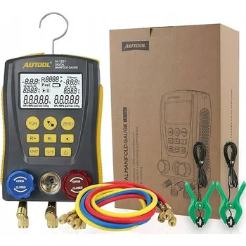Náplň klimatizace Autool LM120+TESTER TĚSNOSTI KLIMATIZACE