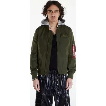 Bunda Alpha Industries MA-1 TT Hood Dark Green L