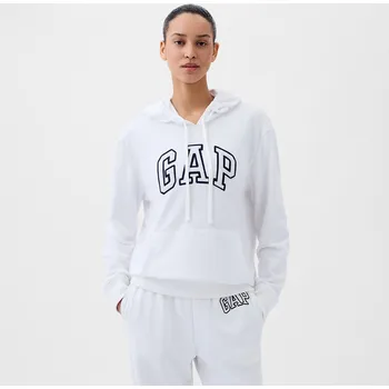 Dámská mikina Mikina GAP Pullover Logo Hoodie Optic White V6 S