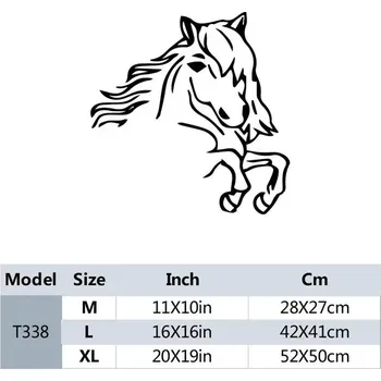 Samolepící dekorace Samolepicí tapeta na zeď | nálepka koně na zeď - 11,M