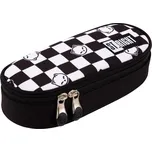 Penál oválný St.RIGHT - Chess Cats, PC-01, rozměry 23 x 9,5 x 6 cm