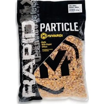 Návnadová surovina MIVARDI - Partikl Kukuřice 2,5 kg Vanilka