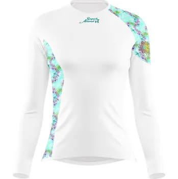 Dámské funkční triko dlouhý rukáv DRAGONFLY bílá Bamboo Ultra
