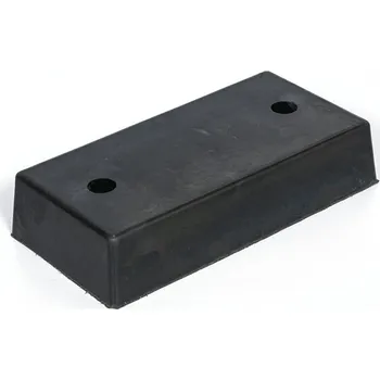 parkovací zábrana B2B Partner Gumový doraz na rampu, 250 x 500 x 100 mm