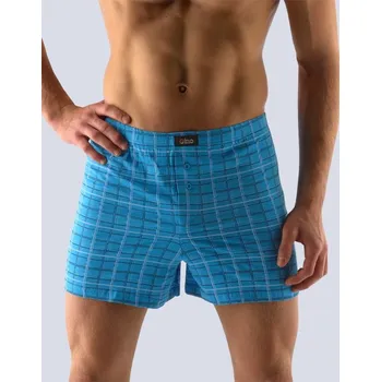 Boxerky GINA pánské trenky, přiléhavý střih, volné, šité, s potiskem 175080P-1