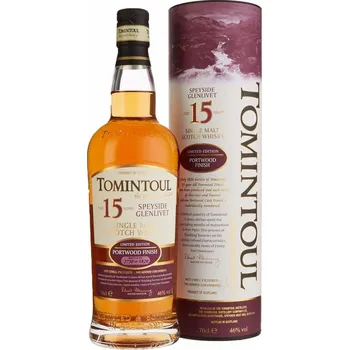 Likér Tomintoul Portwood Finish Aged 15 Years 0,7 l 46 %