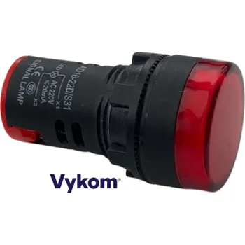 Příslušenství ke kotli LED kontrolka červená, 230V