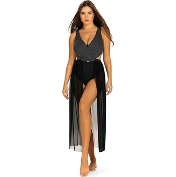 Dámské plavky Plavky Self S 1006 LI1 Lili 1 černá 4XL-48