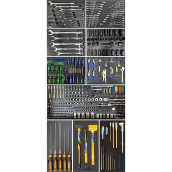 SP Tools Dílenský box SPT TECH XL - červený SP42355 Typ: Vybavený, Počet nářadí: 344 kusů