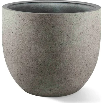 Květináč Grigio New Egg Pot Natural Concrete Ø 65 cm / V 54 cm