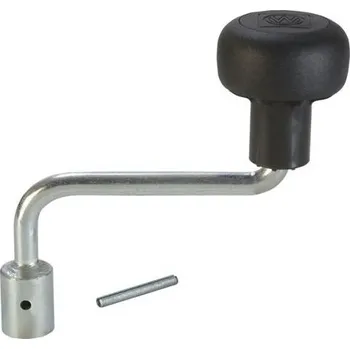 Přívěs k motorovému vozidlu Klička opěrného kolečka průměr 17 mm - WW ST 60 VB