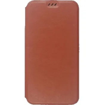 Pouzdro na mobilní telefon RhinoTech flipové pouzdro Eco Case pro Apple iPhone 14 Pro hnědé