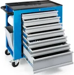 B2B Partner Dílenský vozík na nářadí GD, 7 zásuvek, 750 x 440 x 860 mm, modrá