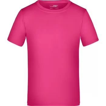 Daiber Dětské žerzejové sportovní tričko JN 358K Velikost: M, Barva: růžová