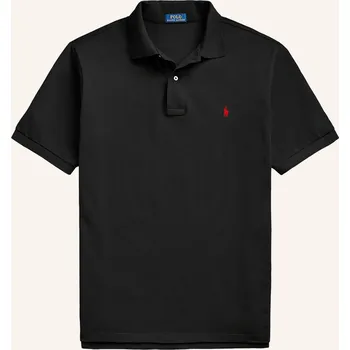 Pánská košile Polo Ralph Lauren Big & Tall Pánská Polokošile Z Piké, černá,...