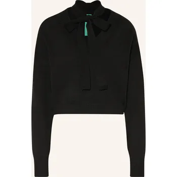 Dámská mikina Somethingnew Dámský Svetr Sndanny, černá, 36