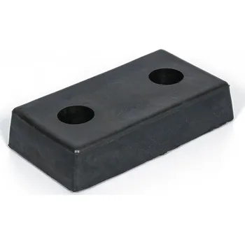 parkovací zábrana B2B Partner Gumový doraz na rampu, 250 x 460 x 100 mm