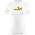 Dámské funkční triko krátký rukáv LIGHT GOLD bílá Bamboo Ultra