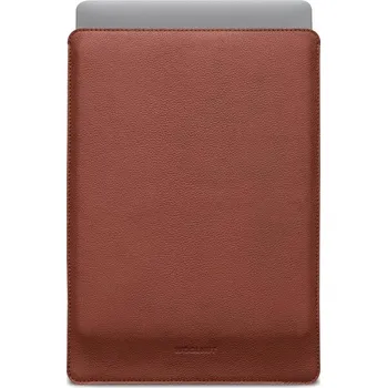 Pouzdro na mobilní telefon Woolnut kožené Sleeve pouzdro pro 16" MacBook Pro hnědé
