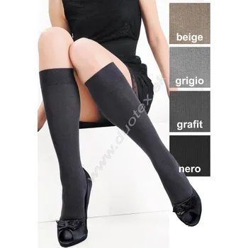 Dámské punčochy KNITTEX Dámské podkolenky Iza Barva: grigio, Velikost: uni
