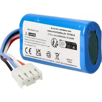 TopTechnology ID1060-B baterie JBL Flip 5 5200mAh Li-Ion - neoriginální příslušenství pro bezdrátové reproduktory