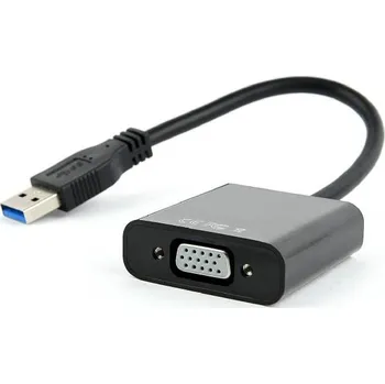 Kabel USB 3.0 -> VGA adaptér černý