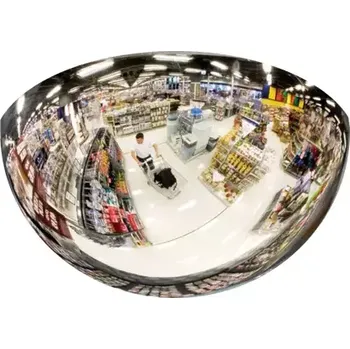 Bezpečnostní zrcadlo Čtvrtkulaté kontrolní zrcadlo, 84 × 40 × 40 cm