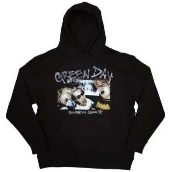 Pánská mikina Merch Green Day: Green Day Unisex Pullover Hoodie: Basket Case Star (large) L