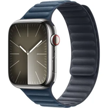 Chytré hodinky Apple Watch 41/40/38mm tichomořsky modrý magnetický tah S/M Tichomořsky modrá