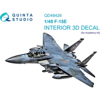 Plastikový model Quinta studio 1/48 F-15E 3D-Print.&col.Interior (ACAD)