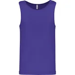 KARIBAN Pánské funkční tílko Velikost: 2XL, Barva: fialová