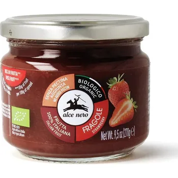 Alce Nero BIO Jahodový džem 100%, 270 g