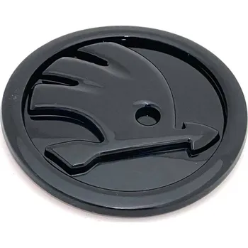 Znak automobilu KOPACEK Přední nebo zadní znak ŠKODA Crystal Black F9X