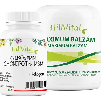 Zdraví HillVital Maxi Balíček na úlevu při artróze a artritidě