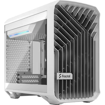 PC skříň Fractal Design Torrent Nano White TG Clear Tint FD-C-TOR1N-03 Bílá