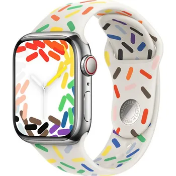 Chytré hodinky Apple Watch sportovní řemínek 41/40/38mm Pride Edition M/L Pride