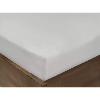 Prostěradlo Jersey prostěradlo s napínací gumou - světle šedé 120X200