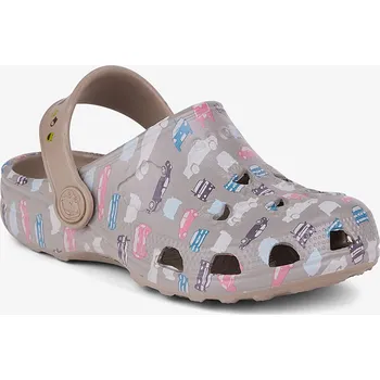 Chlapecké pantofle COQUI LITTLE FROG Taupe cars 31/32