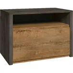 MONTANA grey noční stolek SN